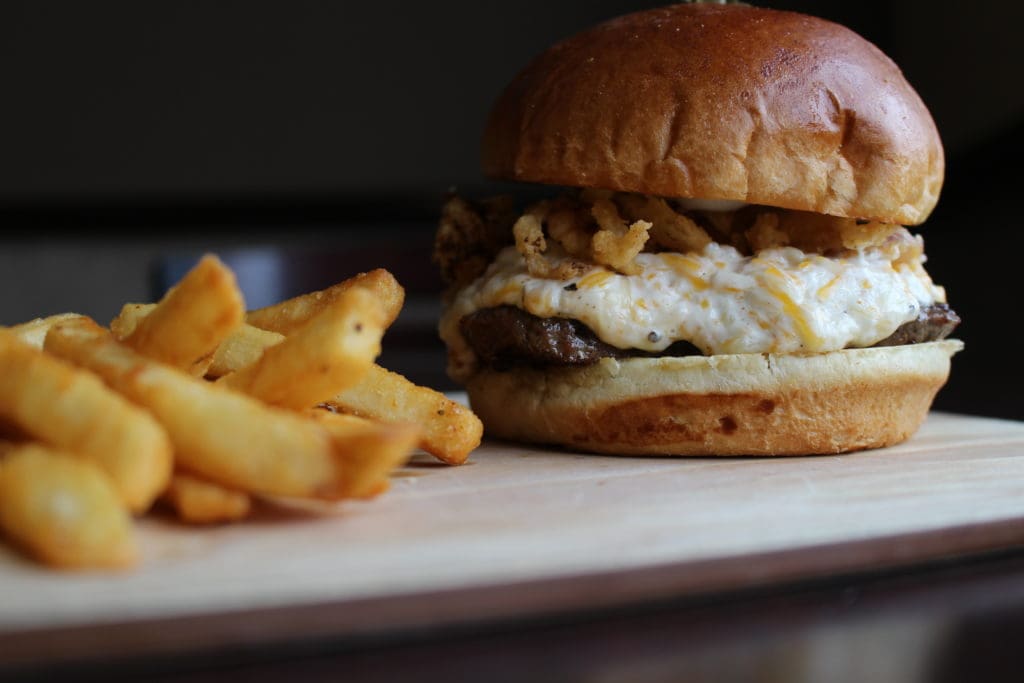 pub burger and fries | Odyssey Bar & Grill | Odyssey Fun Center | Sheboygan Falls WI