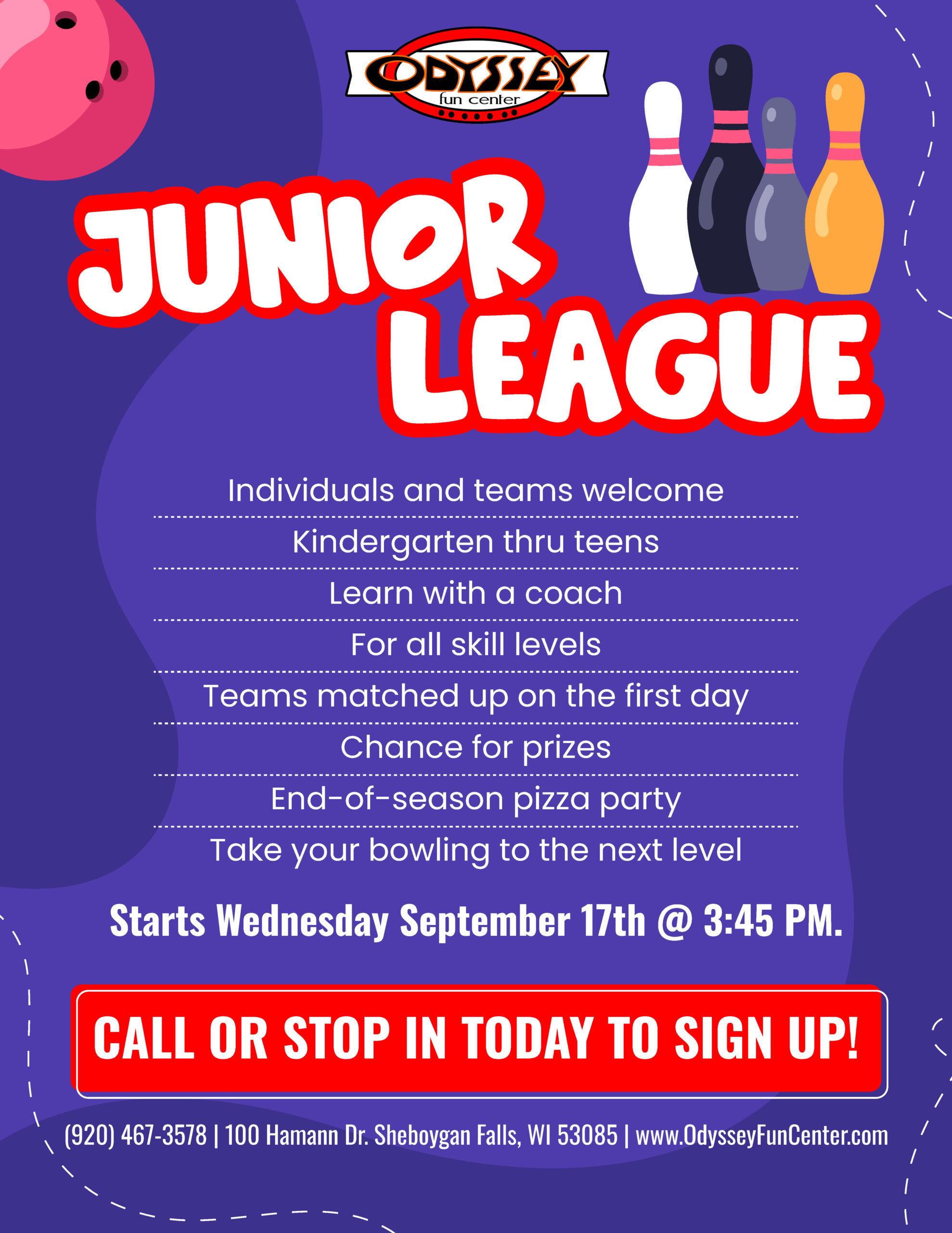 #700839 - Odyssey Fun Center Junior League